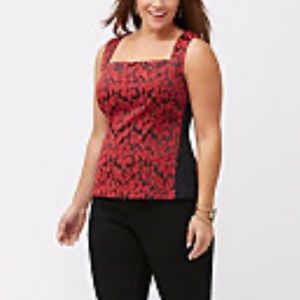 EUC JACQUARD CORSET TOP